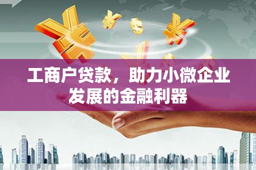 浉河工商户贷款，助力小微企业发展的金融利器