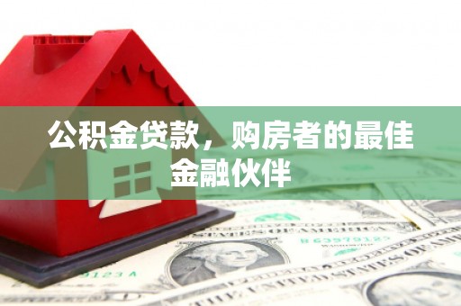 芦淞公积金贷款，购房者的最佳金融伙伴