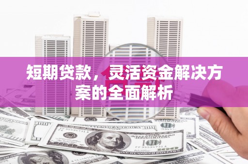 大溪短期贷款，灵活资金解决方案的全面解析