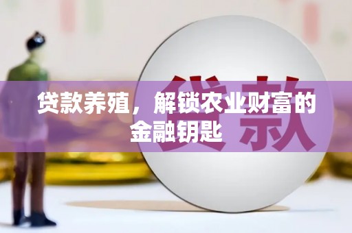 芗城贷款养殖，解锁农业财富的金融钥匙