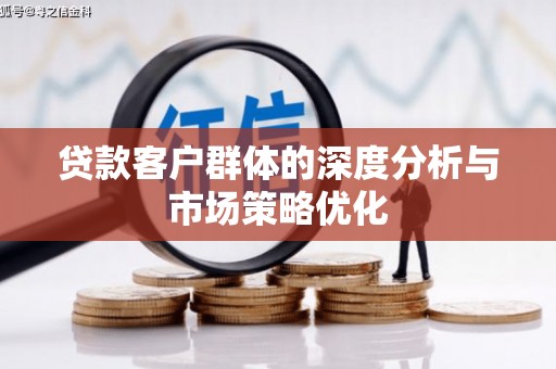 泸西贷款客户群体的深度分析与市场策略优化