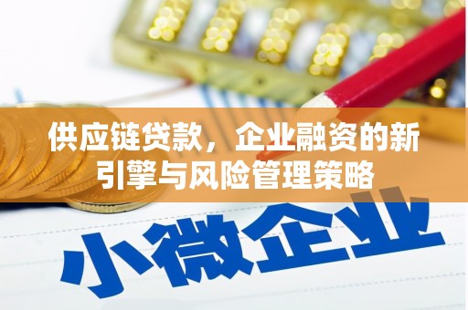 七星供应链贷款，企业融资的新引擎与风险管理策略