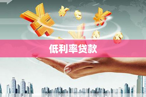山阳低利率贷款