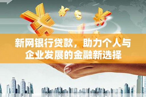 沙依巴克新网银行贷款，助力个人与企业发展的金融新选择