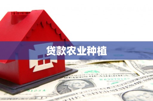 港闸贷款农业种植