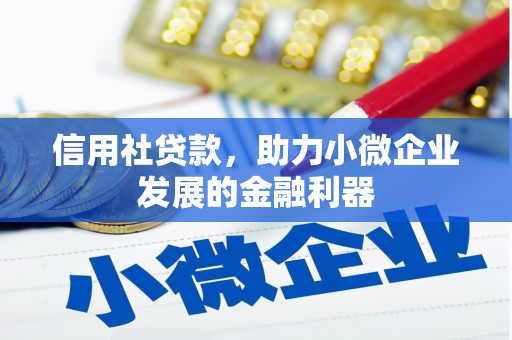 平和信用社贷款，助力小微企业发展的金融利器