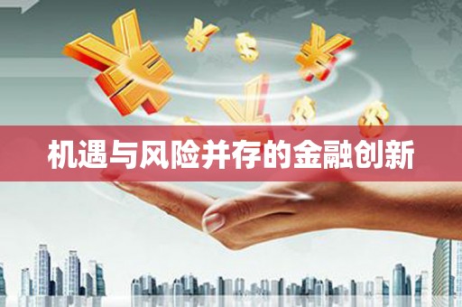 苍南机遇与风险并存的金融创新